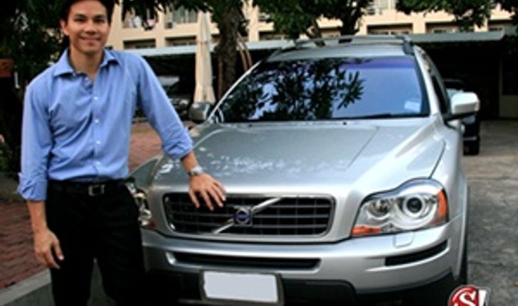 ณัฐวุฒิ อมรวิวัฒน์ ผู้บริหารการผลิตไบโอก๊าซ กับ  Volvo XC90 คู่ใจ