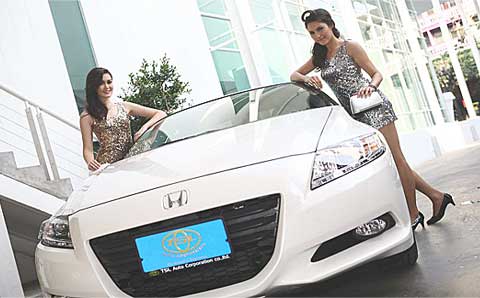 Honda CR-Z คันแรกในไทย