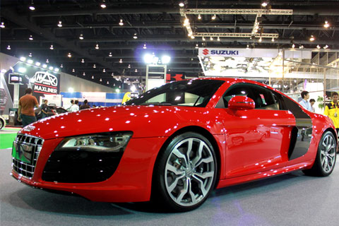 รถยนต์ Motor show 2010 -Audi