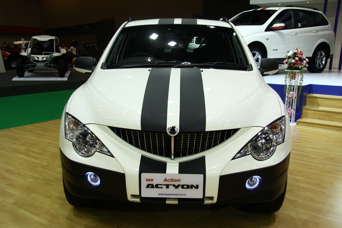 รถยนต์ Motor show 2010 -SSangYong