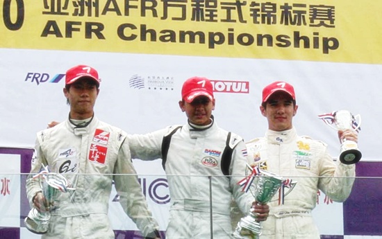 Sandy Stuvik คว้าชัยสนามแรก รายการ Asian Formula Renault 2010