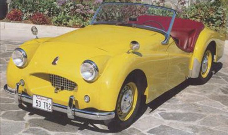 1953 Triumph TR คลาสสิคคาร์ไม่มีวันตาย