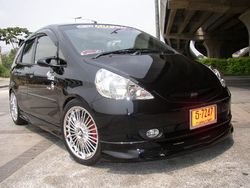 Honda Jazz Black  มาดเท่สไตล์ MUGEN