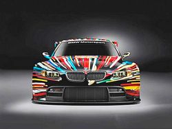 BMW ส่งผลงาน ศิลปะ ArtCar ลงแข่ง LeMans24Hrs