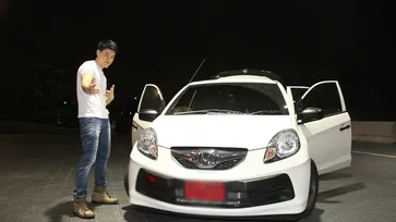 Honda Brio  สมการความสุขของ หนุ่ม อาร์ต สัจจากาจ