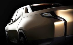 Mitsubishi GR-HEV Concept  ต้นแบบกระบะดีเซลไฟฟ้า ปล่อยของที่เจนีวา