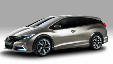 Honda Civic Tourer Concept   อีกเวอร์ชั่นคอมแพ็คคาร์ยอดนิยม