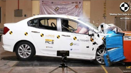 ฮอนด้า ซิตี้ คว้าความปลอดภัยระดับ 5 ดาว มาตรฐาน ASEAN NCAP