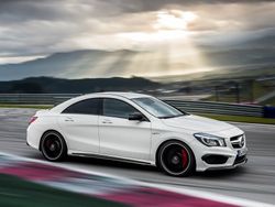 Mercedes Benz CLA 45 AMG โผล่ก่อนเปิดตัวที่นิวยอร์ค