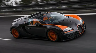 Bugati Veyron GS Vitesse  เปิดประทุนตัวแรง เร็วสุดในโลก 409  ก.ม./ช.ม.