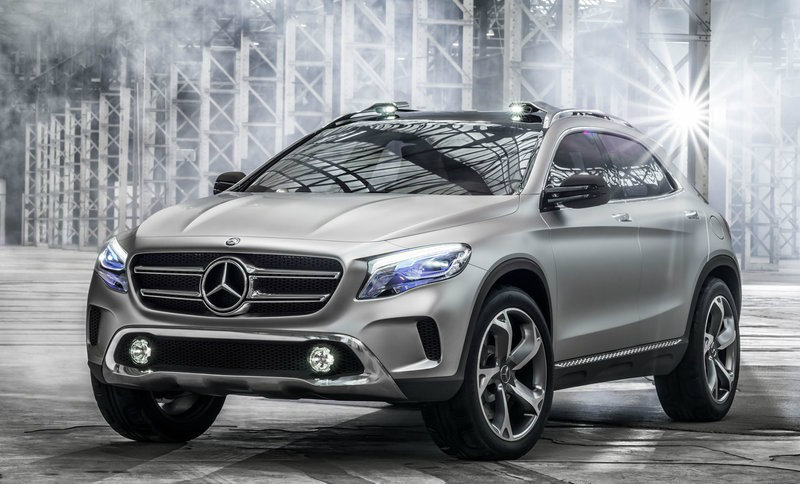 Mercedes Benz GLA Concept  อเนกประสงค์ตัวเล็กค่ายดาวสามแฉก