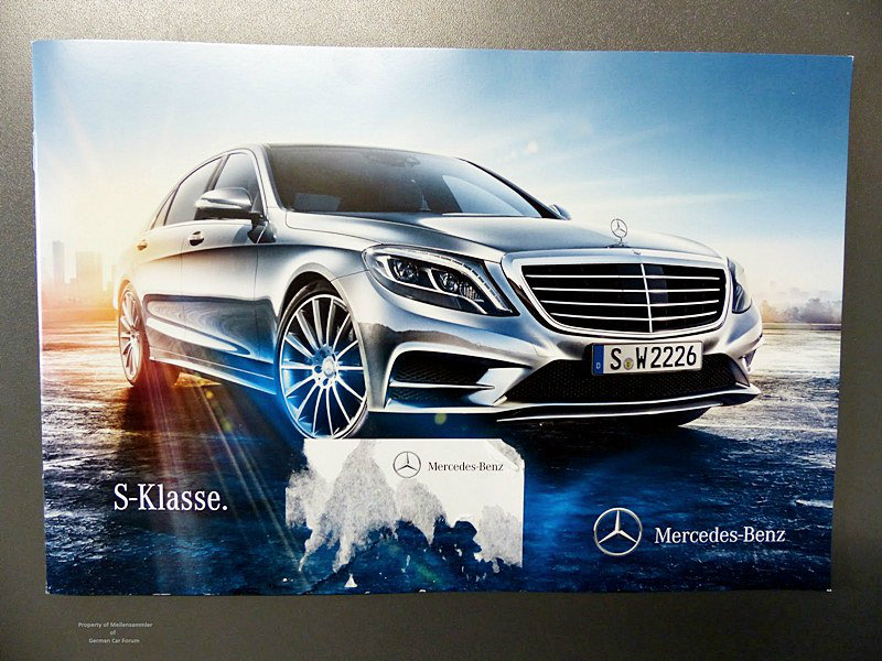 หลุดโบว์ชัวร์ ว่าที่  Mercedes Benz S-Class  เรือธงตัวหรู เตรียมในสัปดาห์หน้า