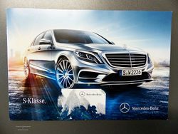 หลุดโบว์ชัวร์ ว่าที่  Mercedes Benz S-Class  เรือธงตัวหรู เตรียมในสัปดาห์หน้า