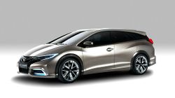 Honda Civic Tourer สเตชั่นวากอนดีไซน์ล้ำ