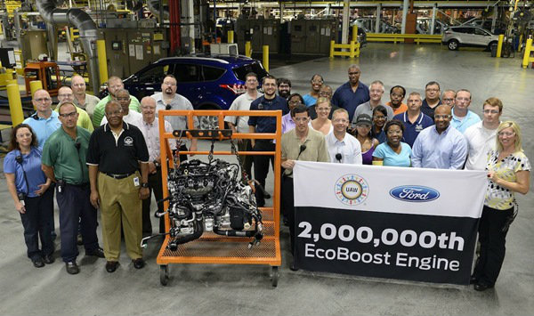 ยอดผลิตเครื่องยนต์ตระกูล EcoBoost ของ Ford ทะลุ 2 ล้านเครื่องแล้ว
