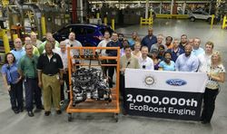 ยอดผลิตเครื่องยนต์ตระกูล EcoBoost ของ Ford ทะลุ 2 ล้านเครื่องแล้ว