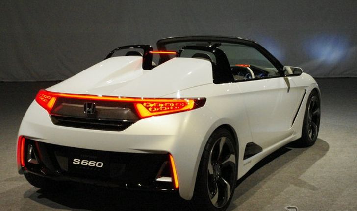 ว้าว! Honda S660 Concept ตัวแทน Honda Beat อันโด่งดัง