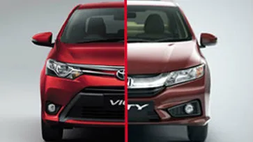 เทียบสเป็คระหว่าง Toyota Vios 2013 และ Honda City 2014 แบบจัดเต็ม