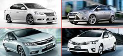 เปรียบเทียบ Altis-Civic-Sylphy-Focus กันดูบ้าง