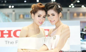 พริตตี้ HONDA - Motor Show 2014