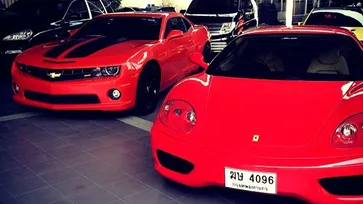 ว้าว! 'Ferrari 360 Modena' รถงานแต่งคันงาม "อั้ม-นัท"