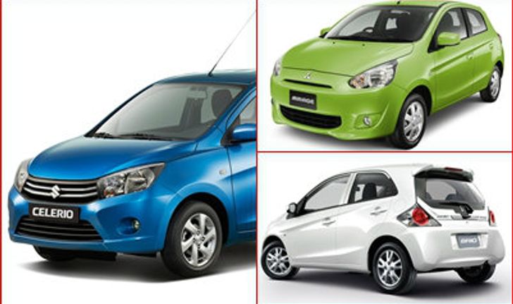 เทียบสเป็ค Celerio/Mirage/Brio ใครเหนือใคร?