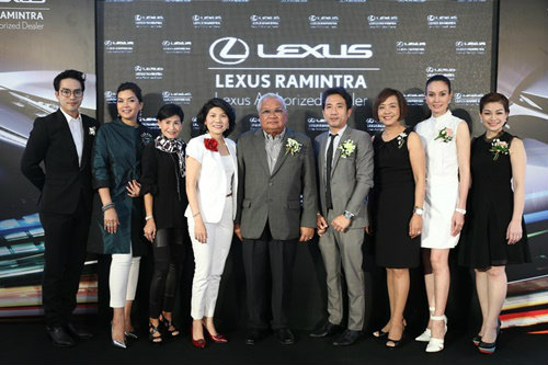 เซเลบตบเท้าร่วมงาน “เลกซัสรามอินทรา” ก้าวสู่ปีที่ 9 พร้อมเปิดตัวรถหรู Lexus NX300h