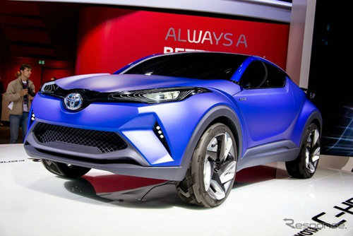 Toyota C-HR อวดโฉมคันจริงแล้วที่ปารีสมอเตอร์โชว์ 2014