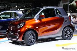 'Smart ForTwo' เจเนอเรชั่นล่าสุด เผยโฉมที่ปารีสมอเตอร์โชว์