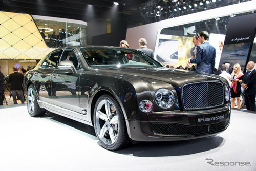 Bentley Mulsanne Speed ถูกเปิดตัวล่าสุดในงานปารีสมอเตอร์โชว์