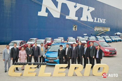 Suzuki Celerio ส่งออกไกลถึงตลาดยุโรป ภายใต้มาตรฐานการผลิตไทย