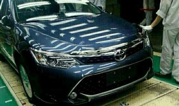 ภาพหลุด 'Toyota Camry 2015' ไมเนอร์เชนจ์จากโรงงาน
