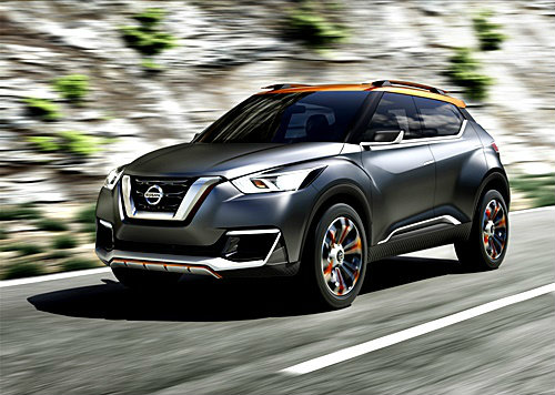 Nissan Kicks Concept เปิดตัวแล้วที่บราซิล