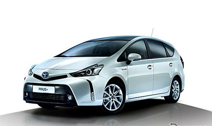 Toyota Prius α เวอร์ชั่นไมเนอร์เชนจ์เผยโฉมในยุโรป