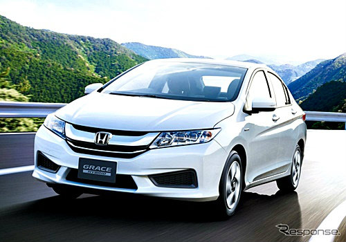 Honda Grace Hybrid เตรียมเผยโฉมในญี่ปุ่น ตัวถังเดียวกับ City 2014