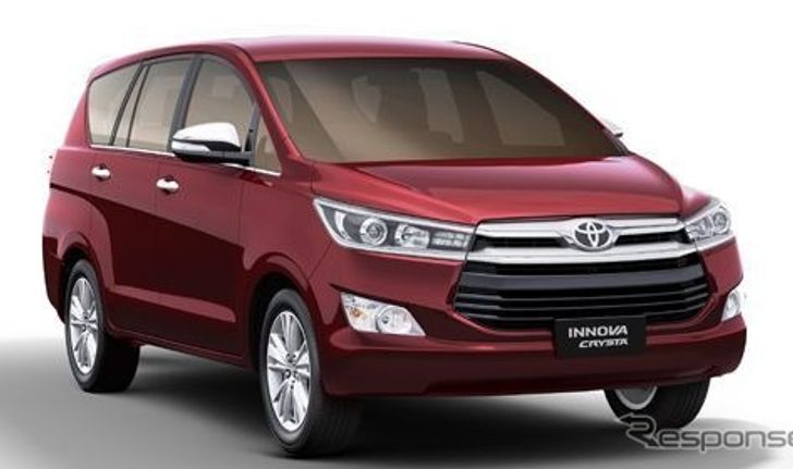 Toyota Innova Crysta ใหม่ ถูกเปิดตัวอย่างเป็นทางการแล้วที่อินเดีย