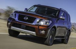 2017 Nissan Armada เอสยูวีพื้นฐานกระบะใหม่เปิดตัวแล้วในสหรัฐฯ