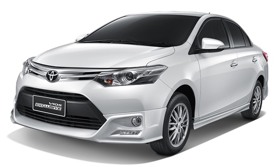 เผยโฉม Toyota Vios รุ่นปี 2016 และ Vios Exclusive ใหม่ล่าสุด เคาะเริ่ม 5.99 แสนบาท