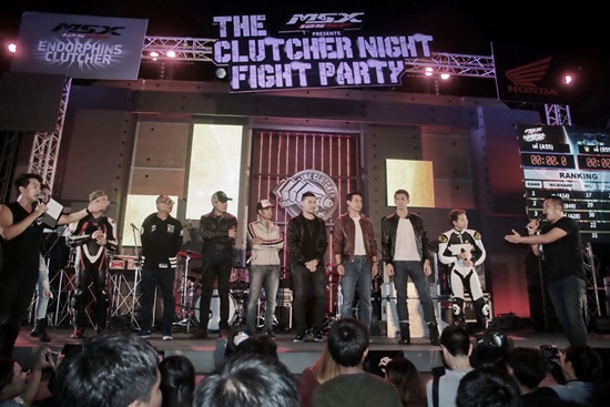 เอ.พี.ฮอนด้าระเบิดกิจกรรมสุดฟิน The Clutcher Night Fight Party