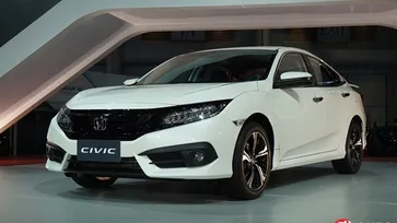 งานมอเตอร์โชว์ 2016 Honda Civic โมเดลเชนจ์ใหม่เผยโฉม