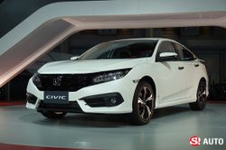 งานมอเตอร์โชว์ 2016 Honda Civic โมเดลเชนจ์ใหม่เผยโฉม