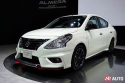 งานมอเตอร์โชว์ 2016 Nissan Almera NISMO Performance Package เผยโฉมอย่างเป็นทางการ