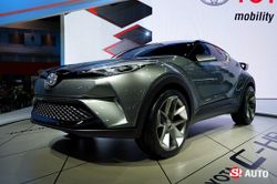 Toyota C-HR Concept ต้นแบบครอสโอเวอร์เผยโฉมที่งานมอเตอร์โชว์ 2016