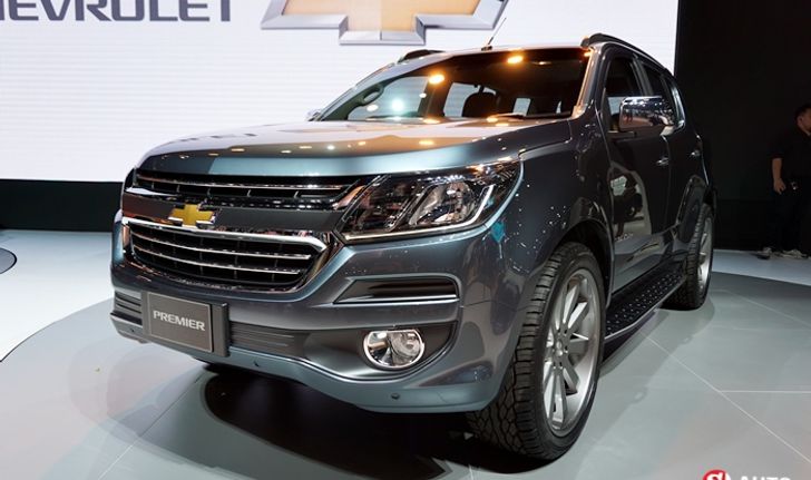 Chevrolet Trailblazer Premier พีพีวีอัพหรูเผยโฉมที่งานบางกอกมอเตอร์โชว์ 2016