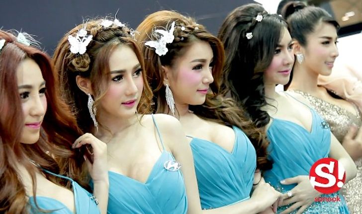 พริตตี้ Motor Show 2016 ร้อนองศาเดือด