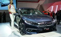 2016 Honda Civic Turbo ใหม่เปิดตัวแล้วที่อินโดฯ เผยรูปลักษณ์สปอร์ตกว่าไทย