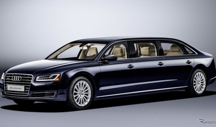 'Audi A8L Extended' ใหม่ ลีมูซีน 6 ประตูสุดหรูเผยโฉมที่ยุโรป