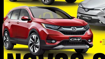 เผยภาพร่าง 2017 Honda CR-V โมเดลเชนจ์ใหม่ ปรับดีไซน์เฉียบคมยิ่งขึ้น