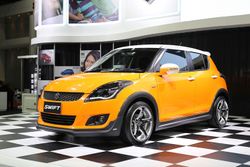 Suzuki Swift ตกแต่งสีเหลืองพิเศษเผยโฉมที่งานบางกอกออโต้ซาลอน 2016