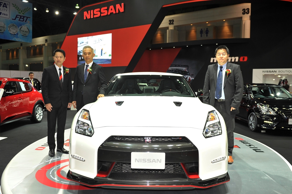 Nissan GT-R NISMO เผยโฉมในไทยที่งานออโต้ซาลอน 2016